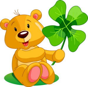 st patrick's day bear with cover